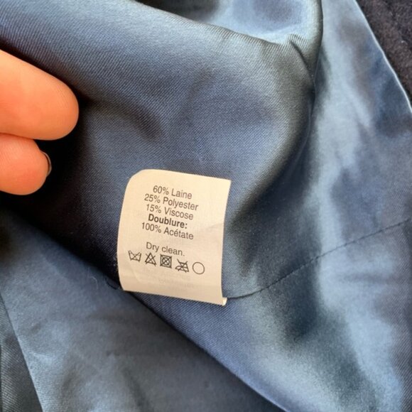 J.Crew navy wool pea coat - Picture 4 of 6